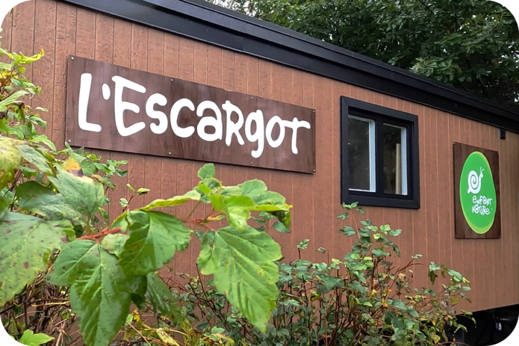 L'escargot de la Coopérative Enfant Nature